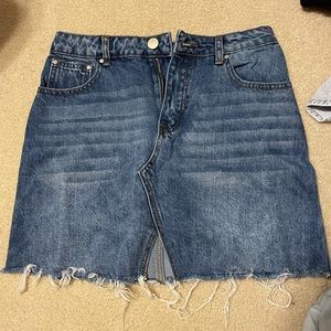 Denim skirt